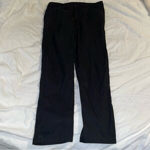 Lululemon Sz 34 inseam 32 ABC Pant Slim Swift Black cotton blend LM5542S